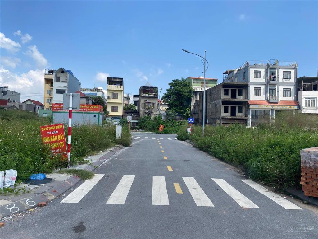 Mặt đường lê quang đạo tđc đồng ninh, gia viên, hải phòng  100m2