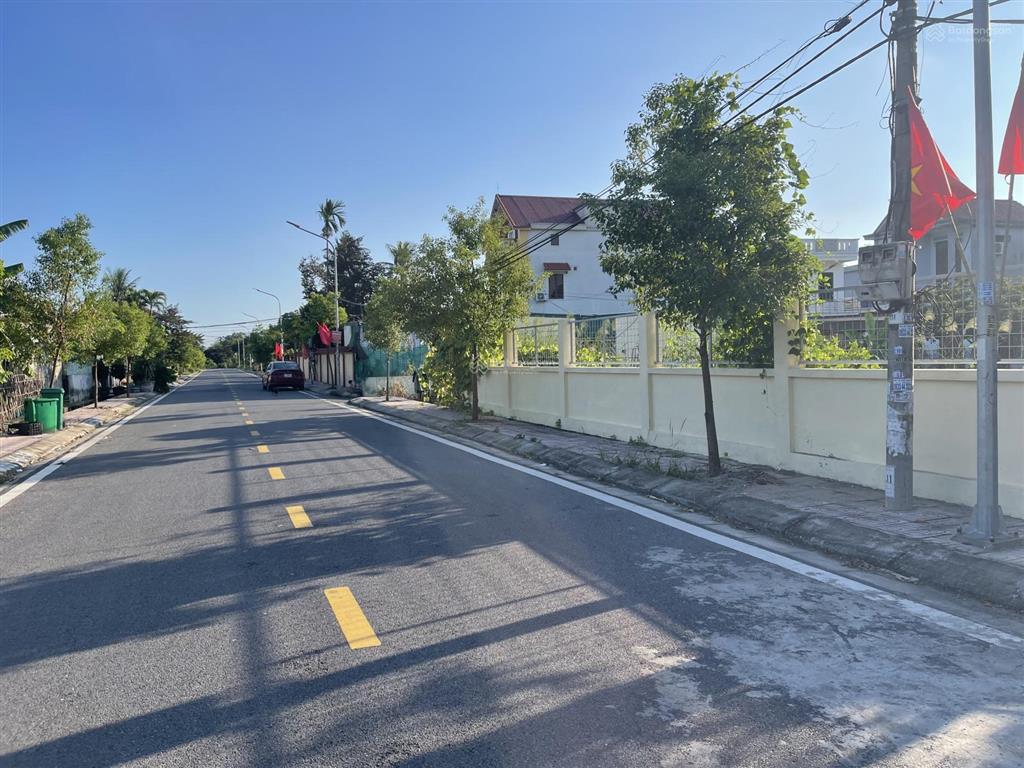 Bán đất 118m2, giá cực chất 19 triệu/m2 tại tràng duệ, lê lợi, an dương, hải phòng, đường thôn 7.5m