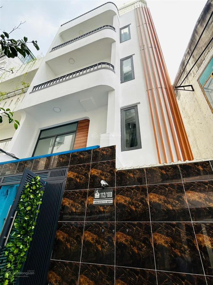 Bán nhà hẻm xe hơi đường số 20, p5, gò vấp (phường an nhơn mới). 1 trệt 3 lầu. hh1% gửi mg