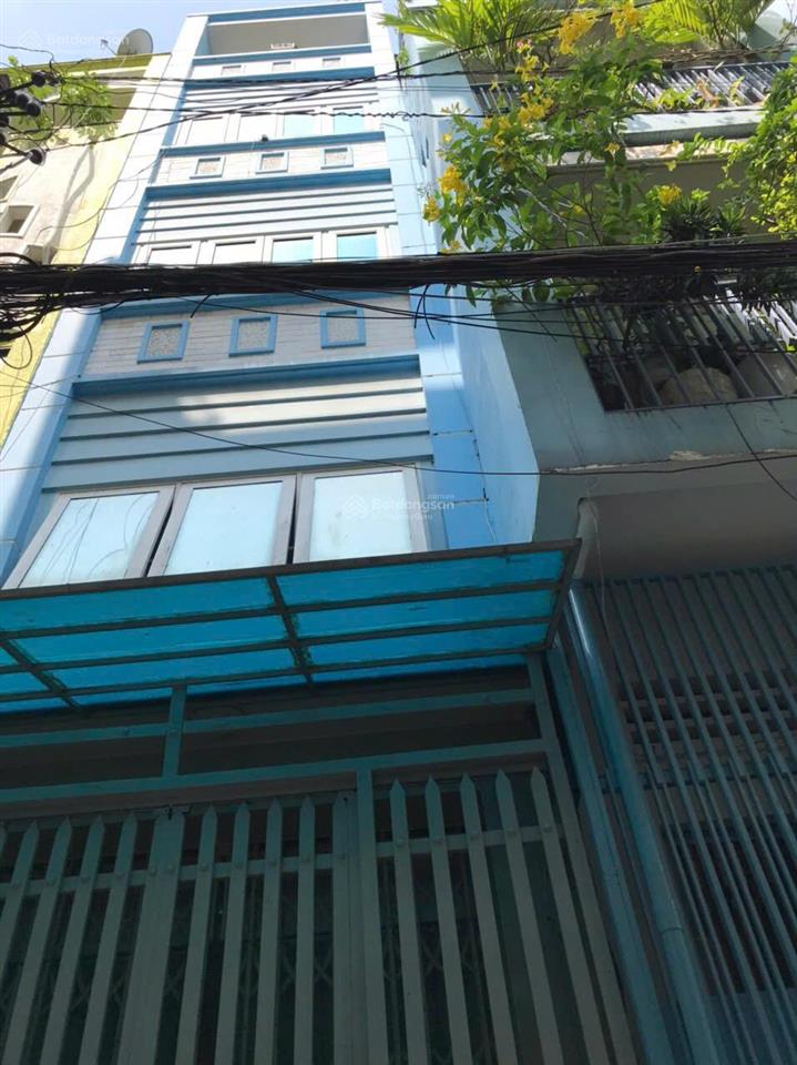 Bán nhà đường nguyễn đinh chiều, phường 4, quận 3. xây 1 trệt 4 lầu