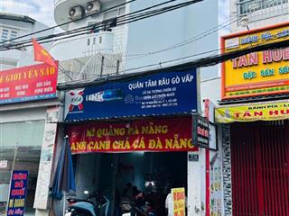 Bán nhà cấp 4 cũ mặt tiền đường nguyễn du, p7, gò vấp. gần chợ gò vấp
