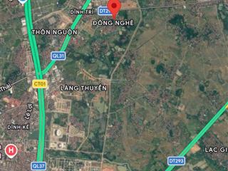 Chính chủ cần bán đất đấu giá đồng mo phường bắc giang sổ đỏ 97,9 m2 mt 5,8m2 lô góc khe