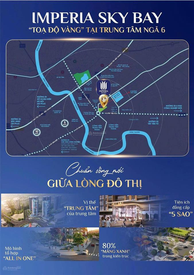 Nhận booking dự án imperia sky bay ngã 6 độc nhất tp bắc ninh