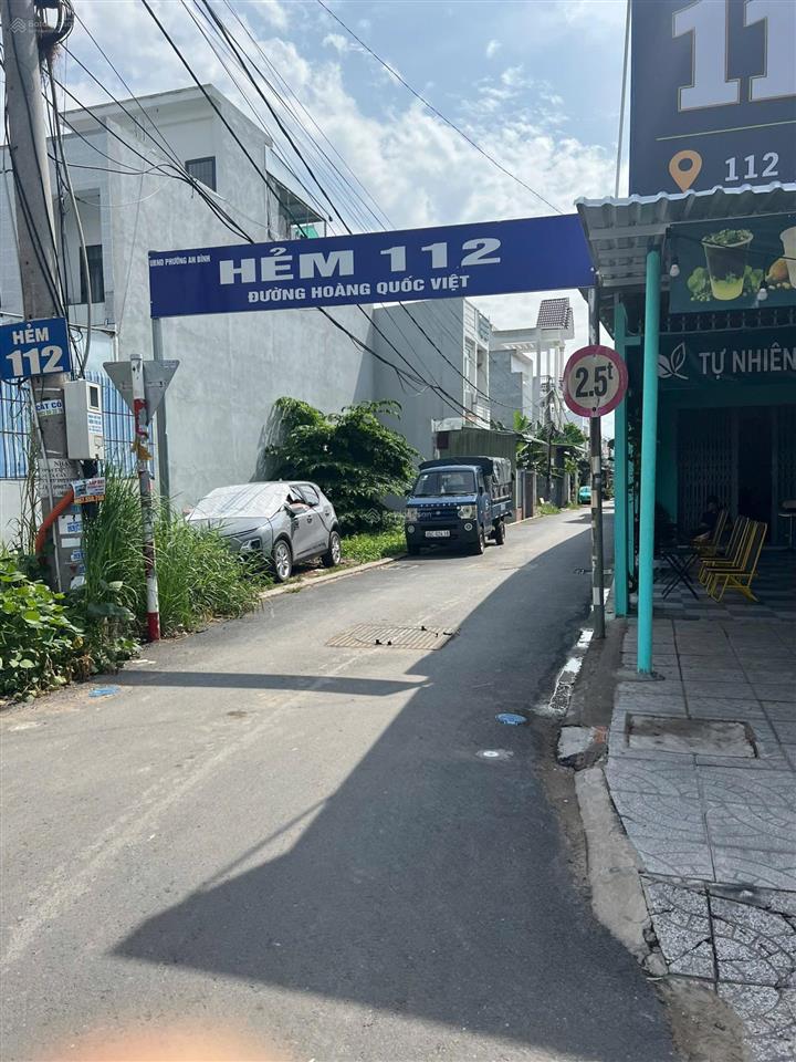 Bán nhà hẻm 12 hoàng quốc việt, p. an bình, ninh kiều  90m², sổ hồng riêng đã hoàn công, giá tốt