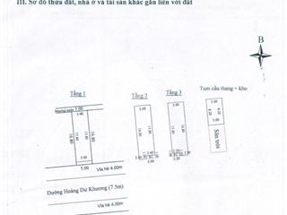 Bán nhà 4 tầng mặt tiền đường hoàng dư khương, phường cẩm lệ, tp. đà nẵng