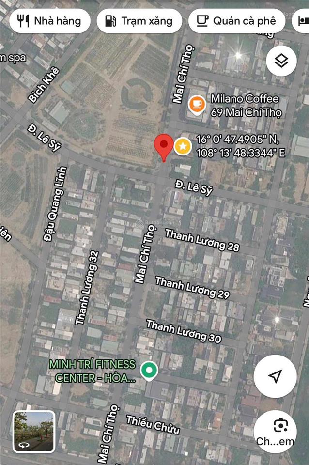Bán đất tại hướng tây bắc gần trục đường lê sỹ, 17 tỷ, 200 m2, view đẹp hàng hiếm
