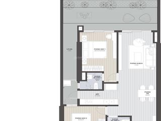 Căn 2 ngủ sân vườn mặt võ nguyên giáp 100m2, giá gốc chủ đầu tư