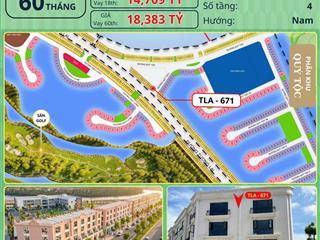 Căn góc mặt đường trục chính 36m, vin vũ yên, 13 tỷ, kinh doanh sầm uất