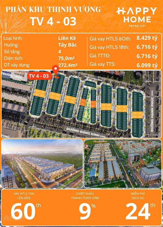 Boutique home tràng cát trục thông 4,2 tỷ