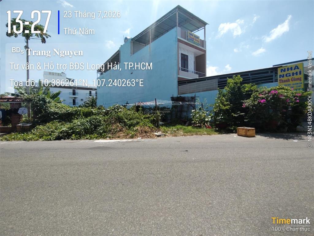 Đất đẹp gần biển 164m2 full thổ cư chỉ 4tỷ6. sát charm resort