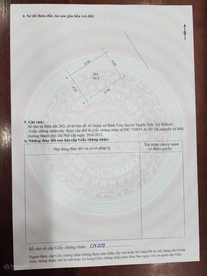Chính chủ gửi bán siêu phẩm 100m2 có 102, kinh doanh, xây cho sv thuê dòng tiền vip  0982 480 ***