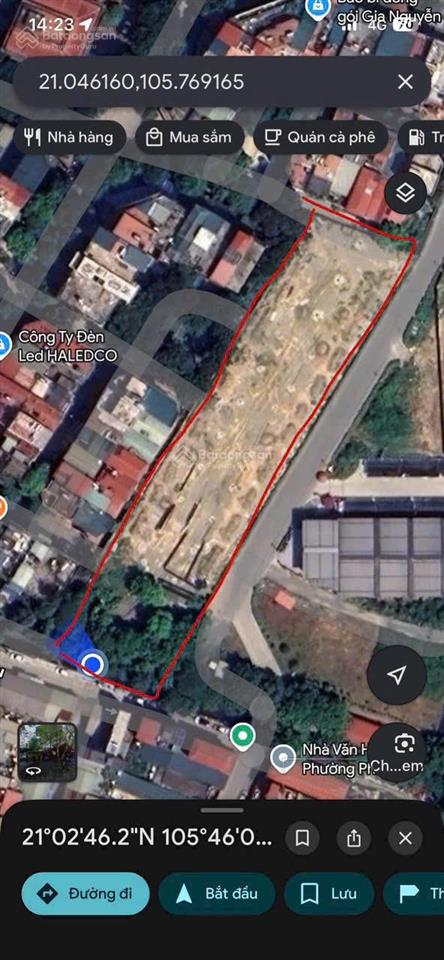 Hàng độc! cho thuê 4200m2 đất hồ tùng mậu  gần goldmark city  thửa đất vuông vắn  kd đa ngành
