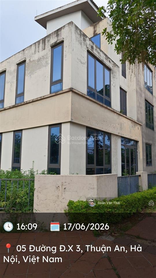 Bán căn bt đơn lập góc, 4 bề view công viên kđt đặng xá gia lâm