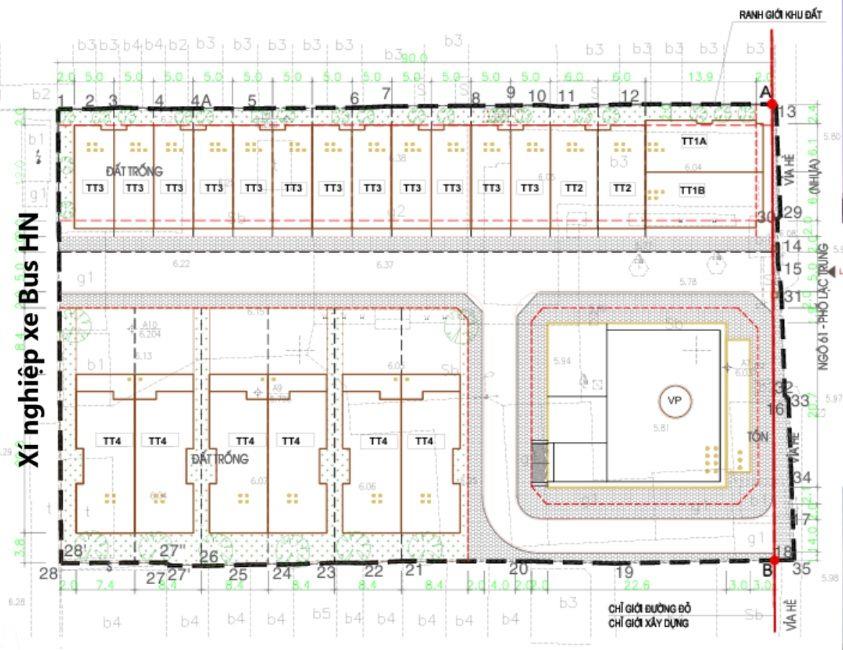 BÁN DỰ ÁN LK-BT 61 LẠC TRUNG, HAI BÀ TRƯNG 80-300M2. GIÁ ĐẦU TƯ, PHÁP LÝ CHUẨN. 0907 833 787