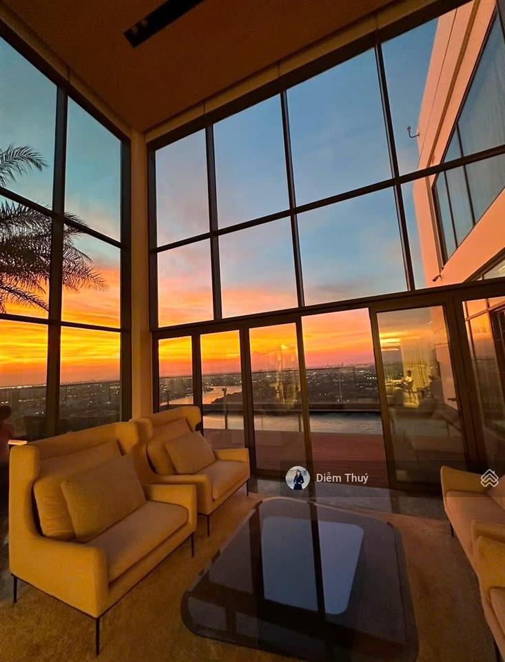 Bán penthouse duplex đẹp tại gateway thảo điền  view sông trực diện, nội thất cao cấp