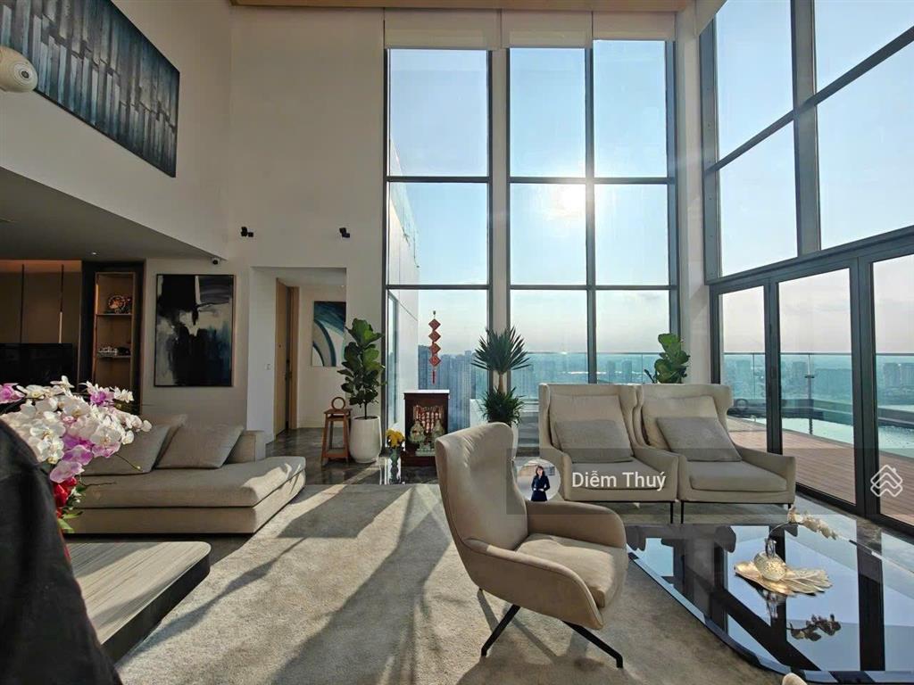 Bán penthouse duplex đẹp tại gateway thảo điền  view sông trực diện, nội thất cao cấp