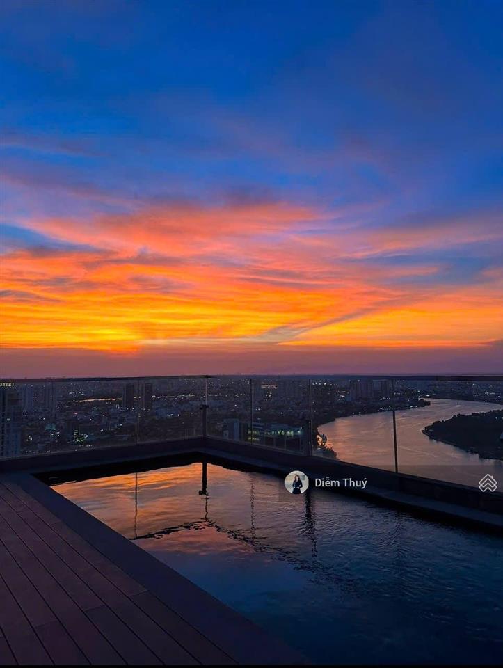 Bán penthouse duplex đẹp tại gateway thảo điền  view sông trực diện, nội thất cao cấp