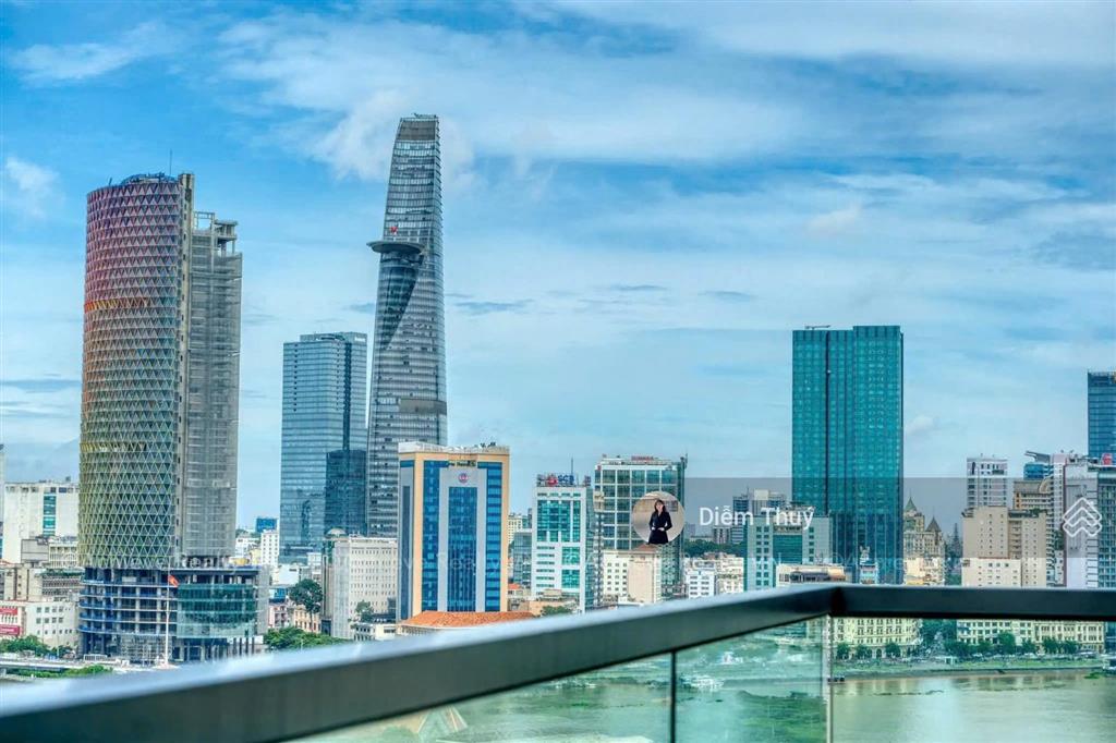 Cho thuê căn hộ 4pn empire city 228m2 ntcb, view sông