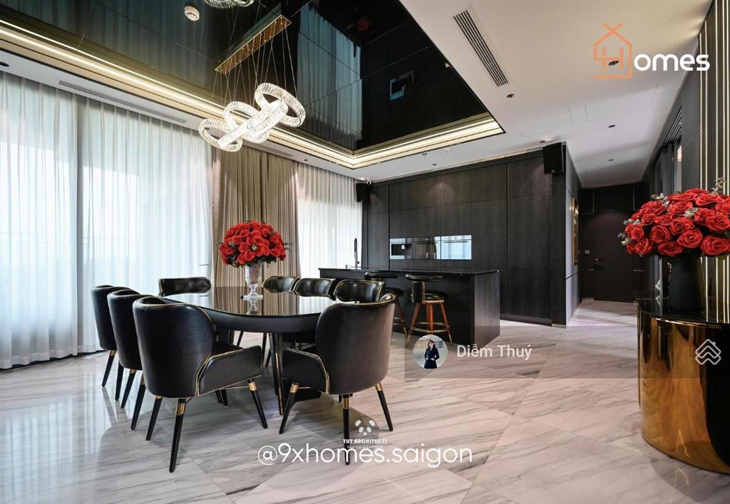 Cho thuê căn hộ define by capitaland 3pn 220m2, thang máy riêng, full nội thất $4.500/tháng