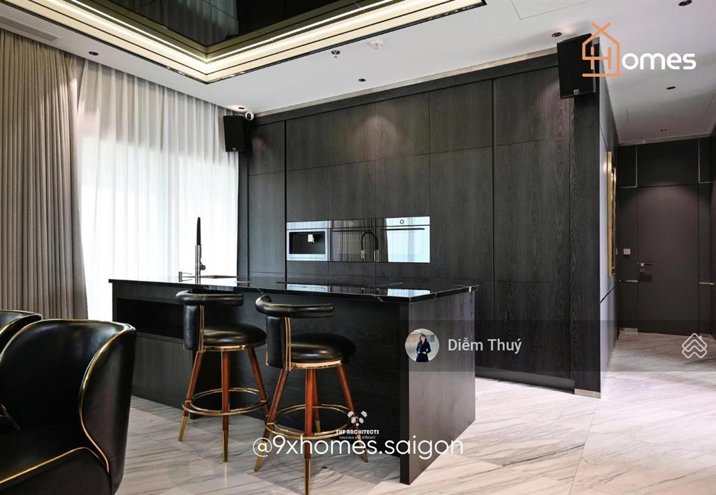 Cho thuê căn hộ define by capitaland 3pn 220m2, thang máy riêng, full nội thất $4.500/tháng