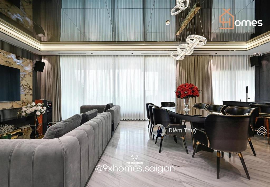 Bán căn hộ define by capitaland 3pn 220m², thang máy riêng, full nội thất