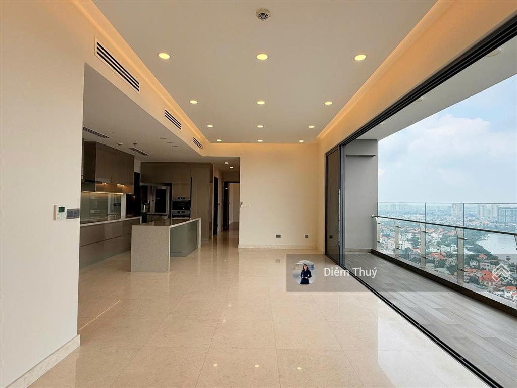Cho thuê căn hộ q2 thảo điền 4pn, 182m2, view sông, thang máy riêng