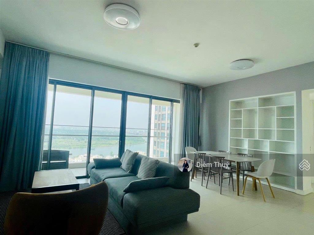 Cho thuê căn hộ 3pn gateway thảo điền 122m2, view sông trực diện, trống sẵn