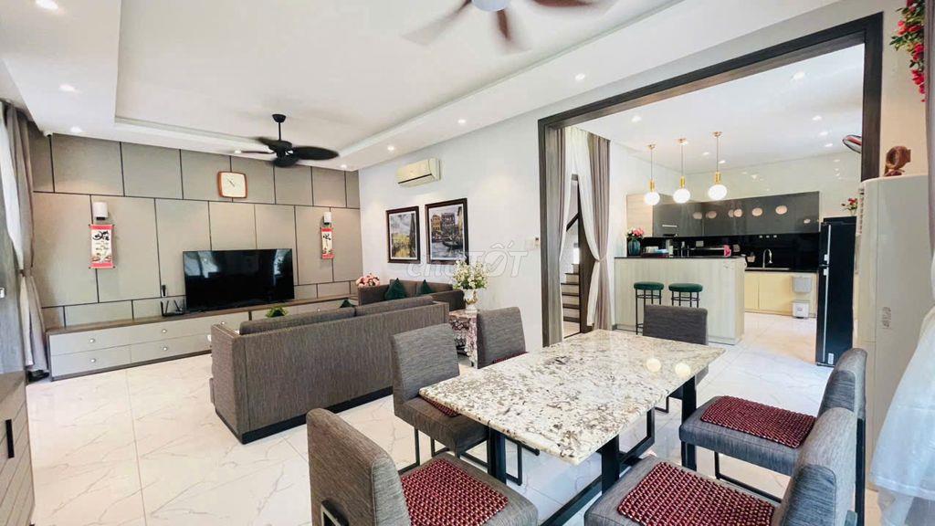Cho Thuê Biệt Thự 3 Tầng, Khu Euro village Đà Nẵng, 250m2, 70 Triệu