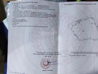 Chủ gửi bán lô đất hai mặt đường trục chính gần khu hành chính công xã bắc phong, cao phong