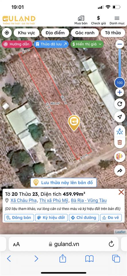 Chính chủ bán đất phường phú mỹ