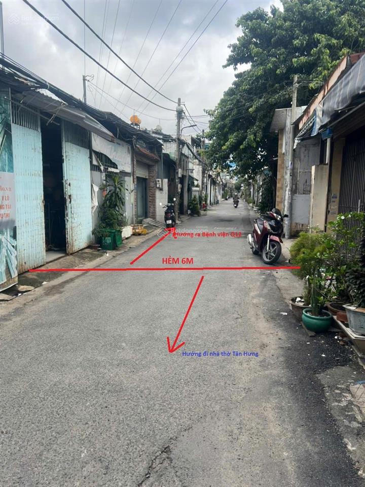 Bán nhà mặt tiền hẻm nhựa  đối diện bv quận 12