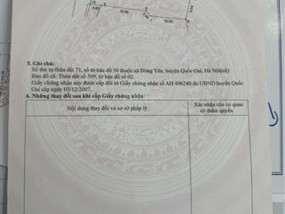 Bán đất tại xã phú cát, quốc oai, hà nội, 13,5 triệu / m2, 681 m2 300m đất ở giá tốt uy tín