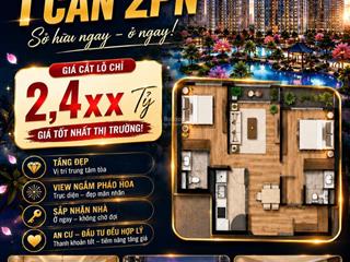 Cần tiền cắt lỗ căn chung cư 2pn kyoto vinhomes thanh hóa giá cực tốt chỉ từ 2.4xx tỷ view pháo hoa