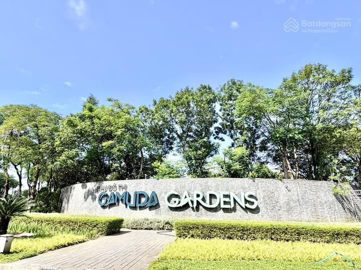 Biệt thự song lập gamuda view vườn hoa, dt 191.8m2, full nội thất, giá chỉ 57,5 tỷ