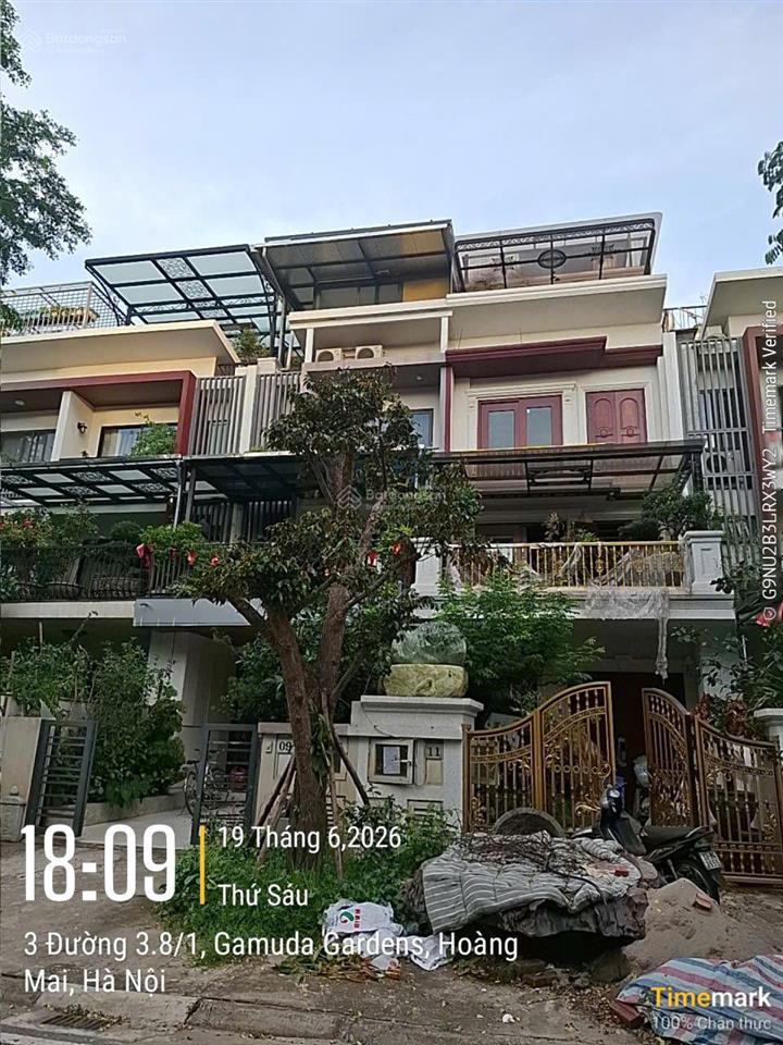 Chính chủ gửi bán căn liền kề gamuda, full nt thang máy.  0972 895 ***