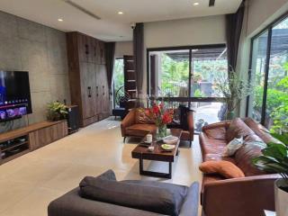 Cho thuê biệt thự song lập gamuda dt 160m2, full nội thất 4 tầng đẹp