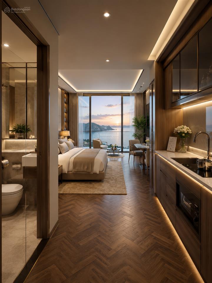 1,4 tỷ mua đứt căn hộ view biển sát bãi tắm đẹp nhất hạ long, khai thác cho thuê dòng tiền vô hạn.