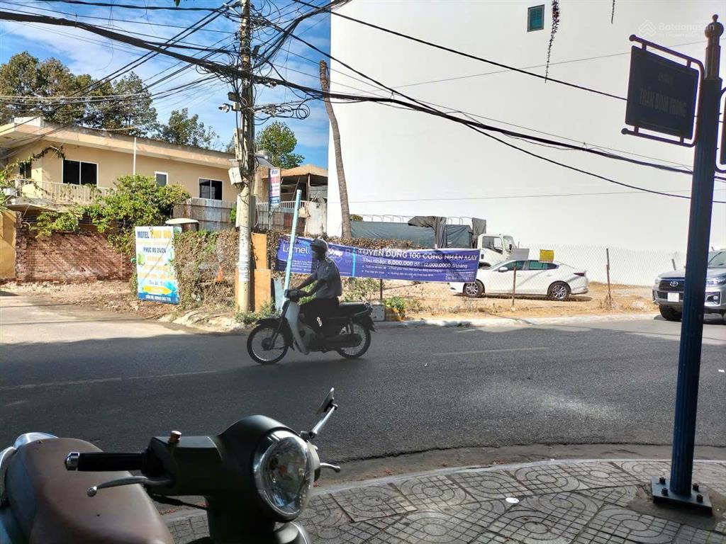 Cho thuê đất thương mại dịch vụ 221m², 2 mặt tiền trần bình trọng, vũng tàu