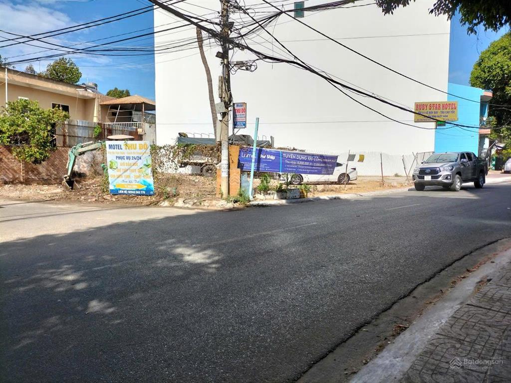 Cho thuê đất thương mại dịch vụ 221m², 2 mặt tiền trần bình trọng, vũng tàu