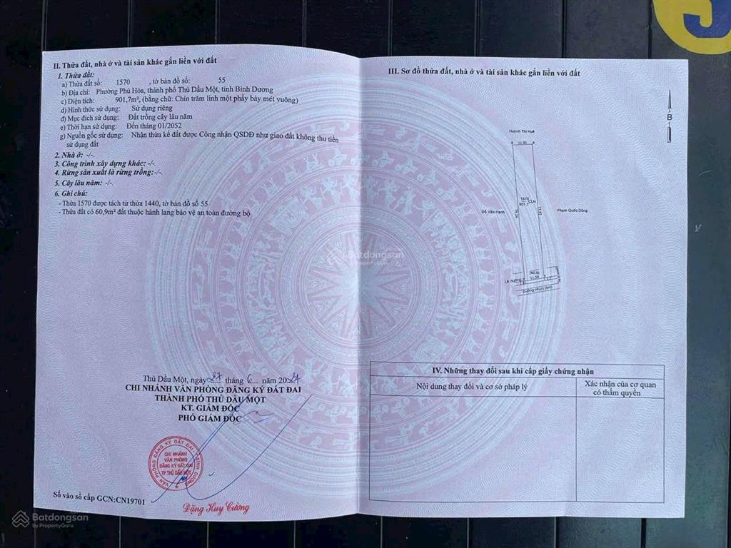 Cần bán đất hẻm 1 sẹc lê hồng phong phú hoà, gần kdc phú hoà 1