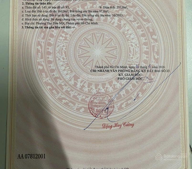 Cần bán nhanh lô đất phú cường, 1/ đường ngô quyền, hẻm xe hơi 4m tặng kèm dãy trọ và nhà cấp 4