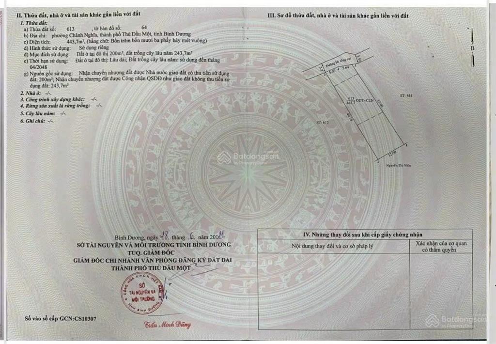 Cần bán nhà riêng kèm dãy trọ 25 phòng ở chánh nghĩa tdm bd cũ