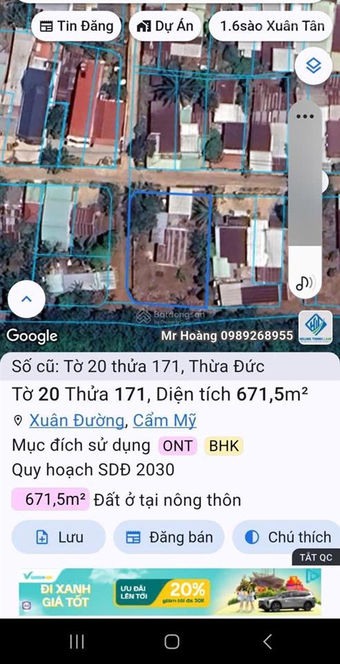 Đất 504m, góc 2 mặt tiền siêu hiếm  sát bên vành đai 4, xã xuân đường, đường 8m thông