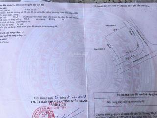 Bán nền góc 593,3m2 khu đô thị mới cnt hà tiên, sổ hồng, thổ cư, vị trí kinh doanh, giá rẻ