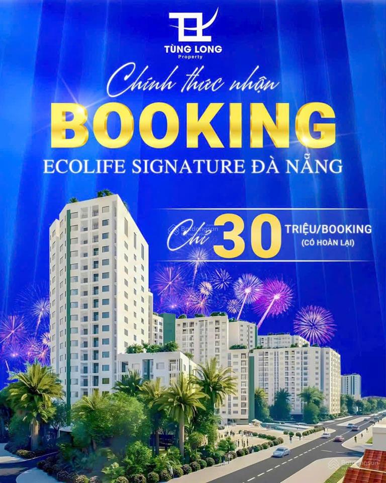 Chỉ 30 triệu/booking sở hữu ngay căn hộ ecolife signature đà nẵng