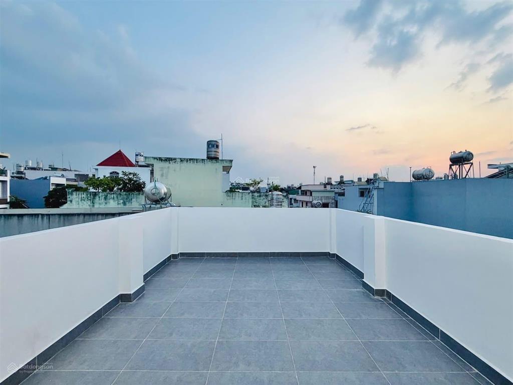 //nguyễn văn khối gv 3,45x12,5 3l 2st 4pn 3vs balcon hẻm thông ~3m full nt h.đb gần chợ htt