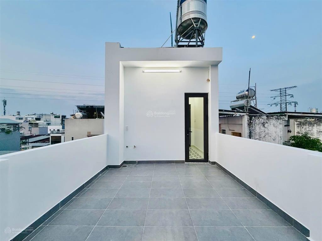 //nguyễn văn khối gv 3,45x12,5 3l 2st 4pn 3vs balcon hẻm thông ~3m full nt h.đb gần chợ htt