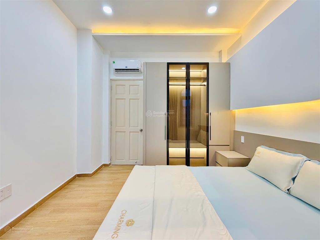 //nguyễn văn khối gv 3,45x12,5 3l 2st 4pn 3vs balcon hẻm thông ~3m full nt h.đb gần chợ htt