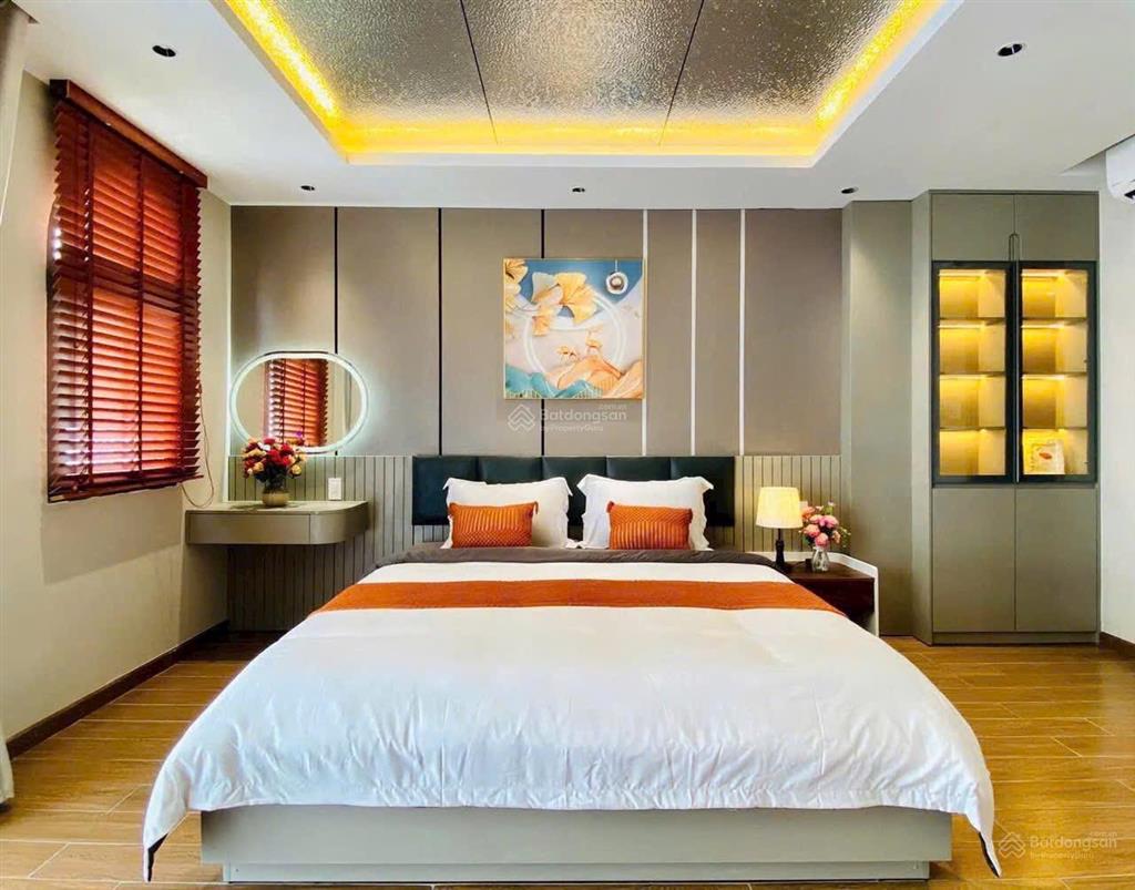 Bán nhà đẹp 40m2 đất, 4pn, full nội thất hẻm xe hơi 6m huỳnh văn nghệ, p. 12, gò vấp