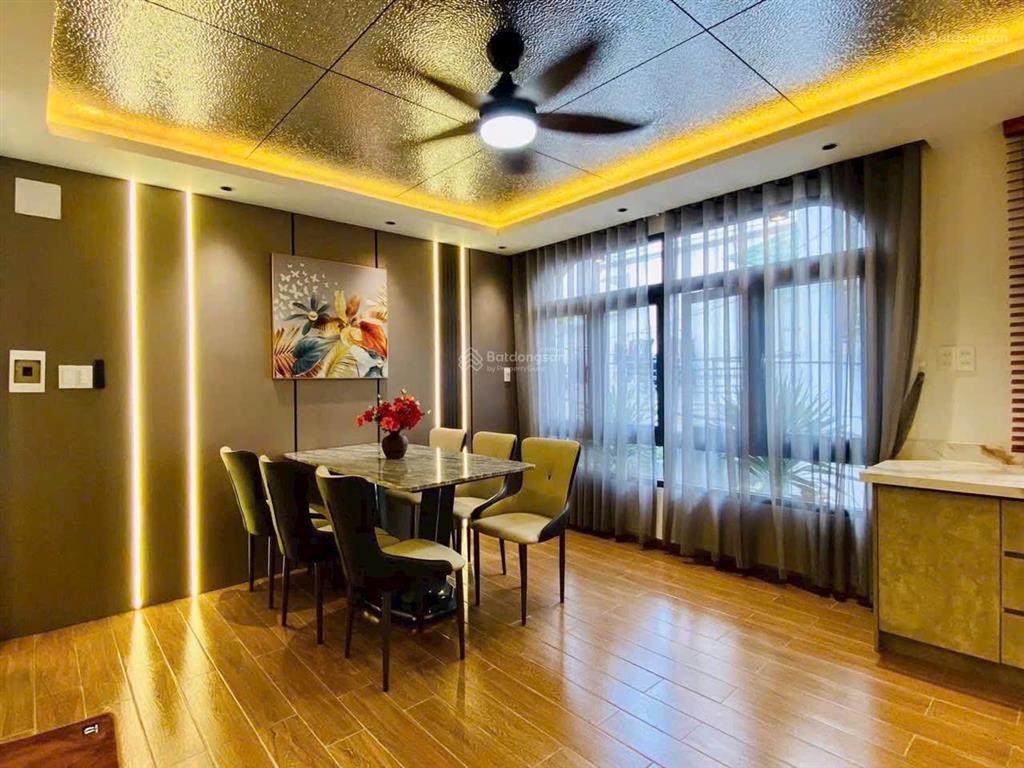 Bán nhà đẹp 40m2 đất, 4pn, full nội thất hẻm xe hơi 6m huỳnh văn nghệ, p. 12, gò vấp